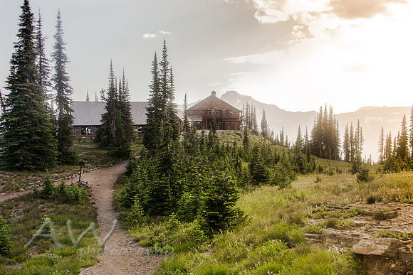 Granite Park Chalet, Only reached by trail GNP