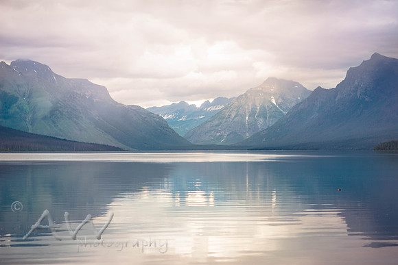 Lake McDonald, Glacier National Park, sunset