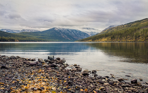 Kintla Lake, Glacier National Park Fall