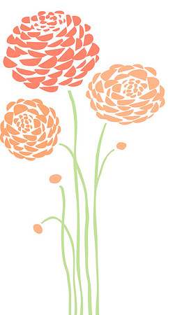Dahlia Bouquet Clipartcrop